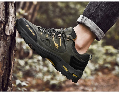 Zapatos de senderismo de alta calidad para hombre, impermeables, de marca para otoño e invierno, para deportes al aire libre, botas de montaña, zapatos de escalada atléticos, Envío 0.00 $.