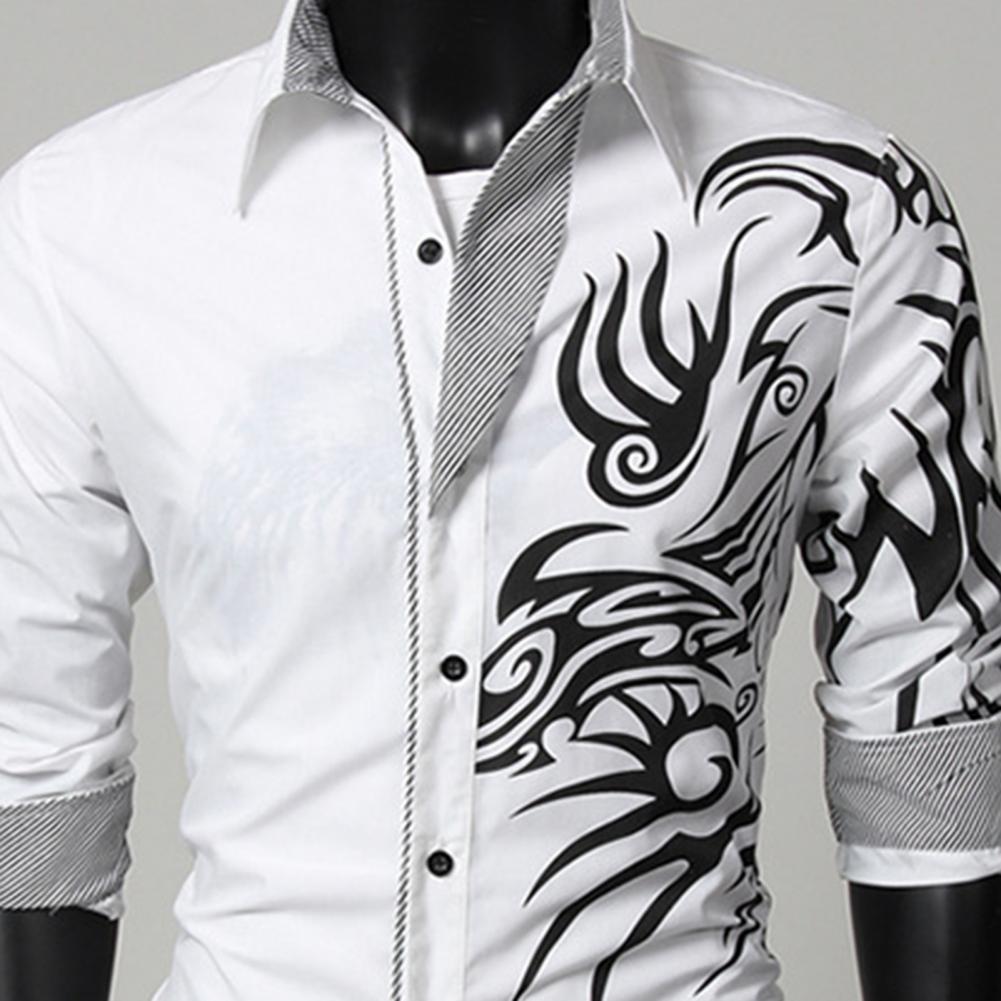 Camisa masculina Cárdigan antiarrugas y agradable para la piel Top ajustado para hombre, Envío 0.00 $.