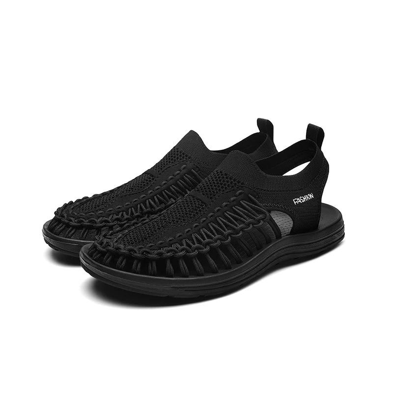 Sandalias Hombre Zapatos de Verano Sandalia Niño Sandalia Hombre Sandas Al Aire Libre Transpirable Comodidad Slip On Plus Talla Grande 45 46 Sandalias Hombre, Envío 0.00 $.