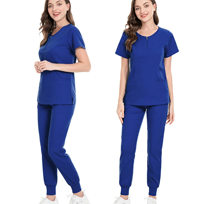 Conjunto de Uniformes Quirúrgicos para Mujeres | Traje de Enfermera y Ropa de Trabajo para Salón de Belleza | Envío Gratis en **FLIPISHOP.COM**