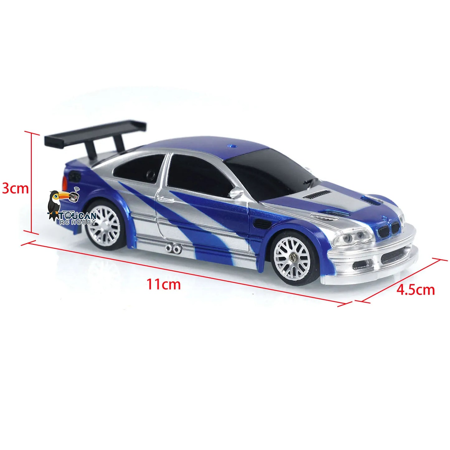 Coche Mini Drifting de carreras RC 4WD a control remoto, escala 1/43, 2,4 g, juguete de vehículo de motor de alta velocidad, modelo para niños, regalos TH 23884, Envío 0.00 $.