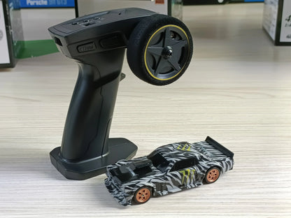 Coche de control remoto RC Drift de 2,4 G, 1/43, 4WD, de alta velocidad, tracción en las cuatro ruedas, minicoche de carreras controlado por radio, juguete de regalo para niño