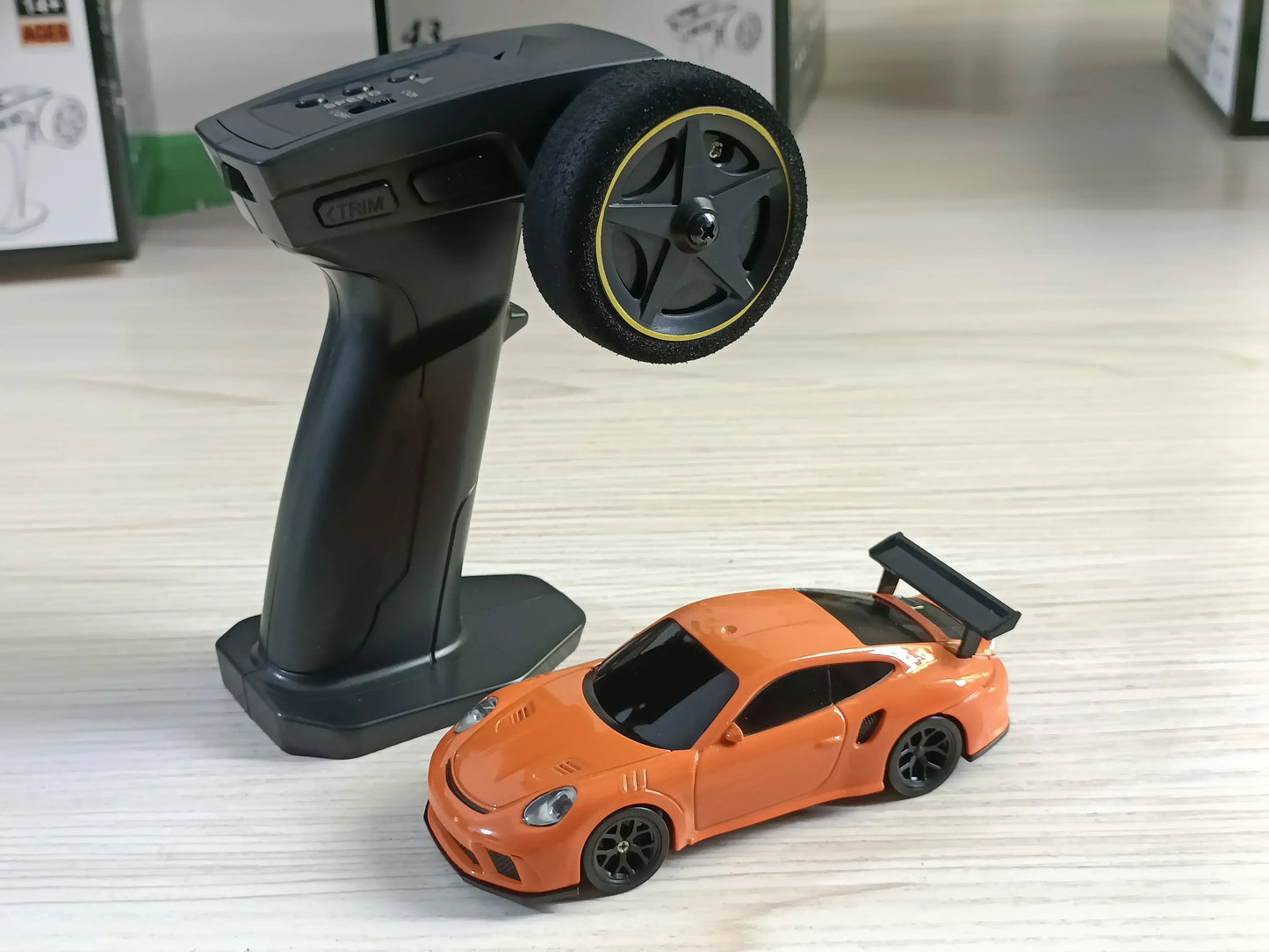 Coche de control remoto RC Drift de 2,4 G, 1/43, 4WD, de alta velocidad, tracción en las cuatro ruedas, minicoche de carreras controlado por radio, juguete de regalo para niño, Envío 0.00 $.