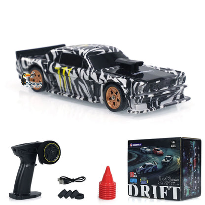 Coche Mini Drifting de carreras RC 4WD a control remoto, escala 1/43, 2,4 g, juguete de vehículo de motor de alta velocidad, modelo para niños, regalos TH 23884, Envío 0.00 $.