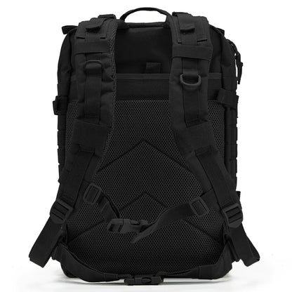 Mochilas tácticas para hombre QT&QY de 50 l, bolsas de viaje de supervivencia, mochila de asalto 3P para exteriores, mochila EDC Molle para senderismo, bolsa de caza.