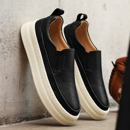 Zapatos de cuero genuino para hombres, mocasines de diseñador hechos a mano de lujo, mocasines negros informales de negocios, mocasines cómodos para conducir, Envío 0.00 $.