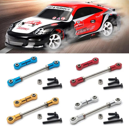 Coches Drifting PRO, Barra de enlace de dirección de servo de 1/28 para coche RC Wltoys K969 de 1/28 Barra de enlace de dirección de servo de metal Piezas de coche RC, Envío 0.00 $.