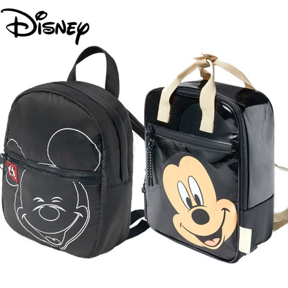 Mochila de Mujer Nueva Moda Mochilas Escolares para Niños Niñas Dibujos Animados Mickey Negro Bolsa para Computadora Portátil Bolsas para Niños