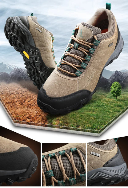 Zapatos de senderismo de lujo para hombre zapatillas de tracking de diseño de lujo de escalada en invierno para hombre zapatos de cuero para deportes al aire libre,Moda-2024., Envío 0.00 $.