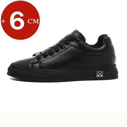 Sneakers Elevadores para Hombre | Aumenta Tu Altura en 6cm | Zapatillas Blancas y Negras de Moda Deportiva Tallas Grandes 37-46 con Envío Gratis Todo el Año - FLIPISHOP"