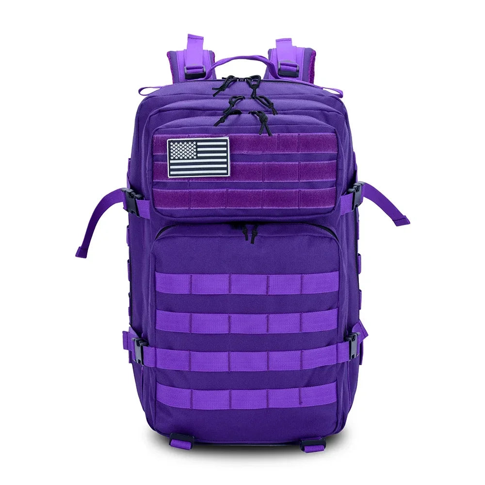 Mochila táctica Molle impermeable de 50 l para senderismo, trekking, supervivencia, caza, viajes al aire libre, camping, para hombre o mujer, Envío 0.00 $.