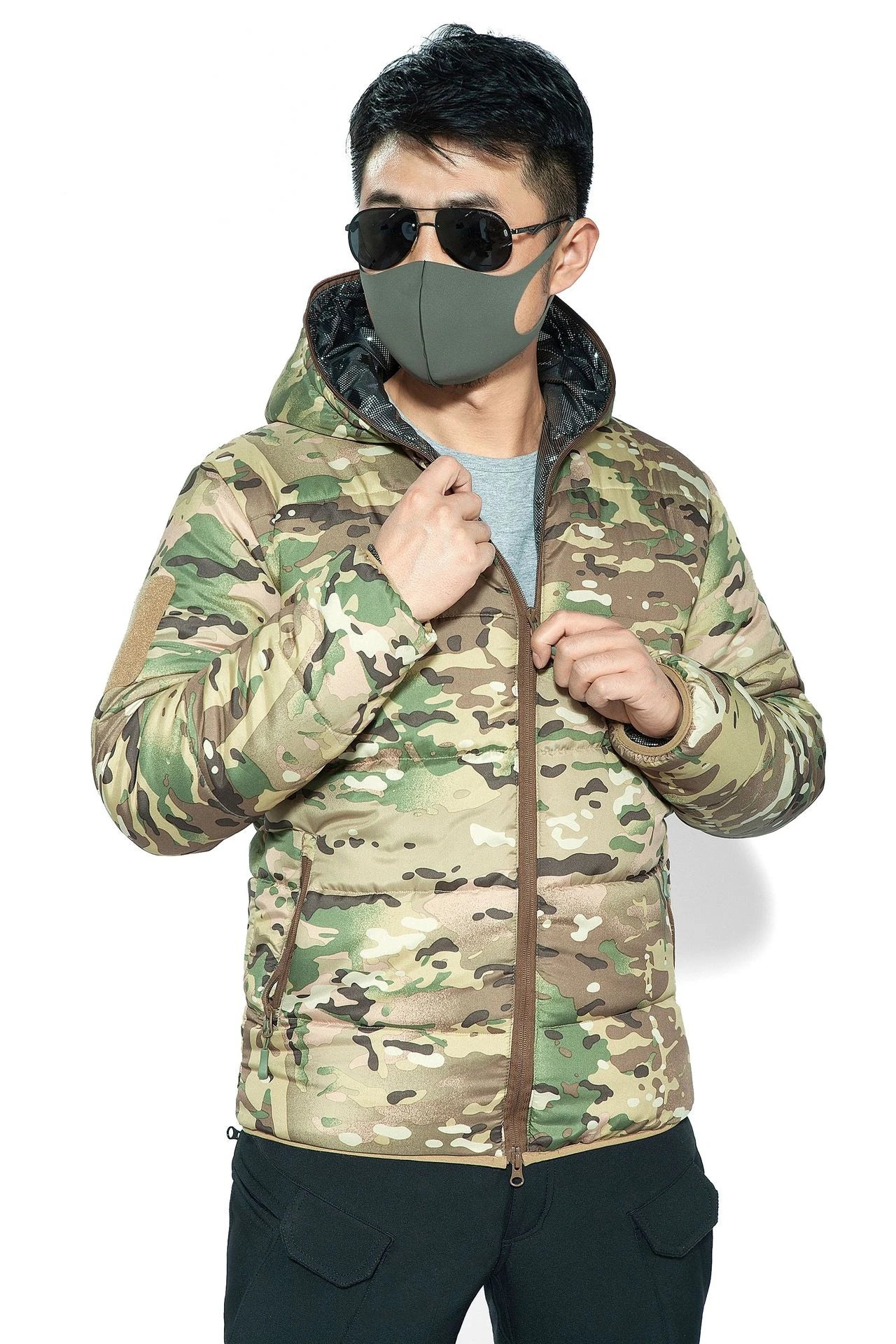 Chaqueta Resistente al Desgaste para Hombre | Abrigo de Caza Camuflaje Táctico Militar | Sin Gastos De Envío | **FLIPISHOP.COM**