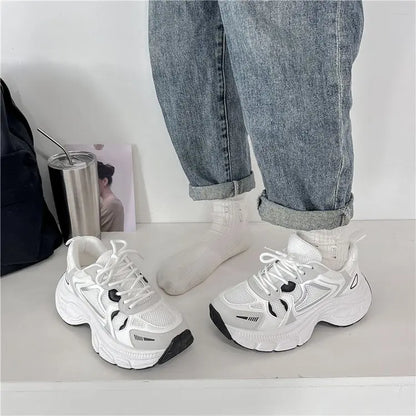 Zapatos Casual de Moda Otoño 2024 para Mujer | Zapatillas con Cordones para Exterior | Comodidad y Estilo Versátil en Cada Paso | Envío Gratis en **FLIPISHOP.COM**