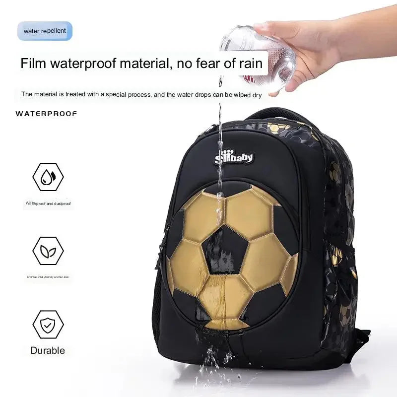 Mochila de fútbol ligera para niños Mochila de anime Mochilas escolares para adolescente Mochila escolar infantil menino