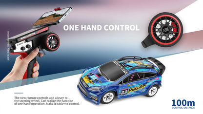 Coches Drifting PRO, WLtoys 1/28 rc coche 284010 284161 4WD Drive Off-Road 2.4G 30KM/H Coche de aleación de alta velocidad 1:28 Rally Racing Car Juguetes para niños Regalo, Envío 0.00 $.