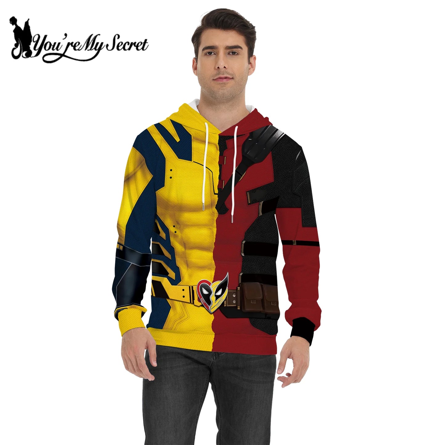 Sudadera con Capucha de Deadpool para Cosplay | Disfraz de Wolverine y James Howlett | Envío Gratis en **FLIPISHOP.COM**