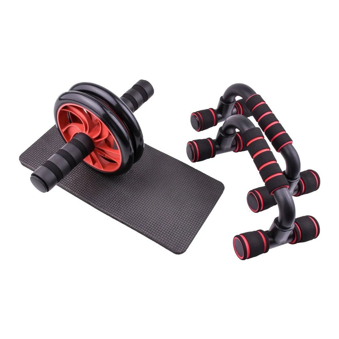 Rueda Abdominal Ab Roller con Colchoneta | Ejercicio para Cintura y Abdomen | Equipo de Fitness | Envío Gratis en **FLIPISHOP.COM**