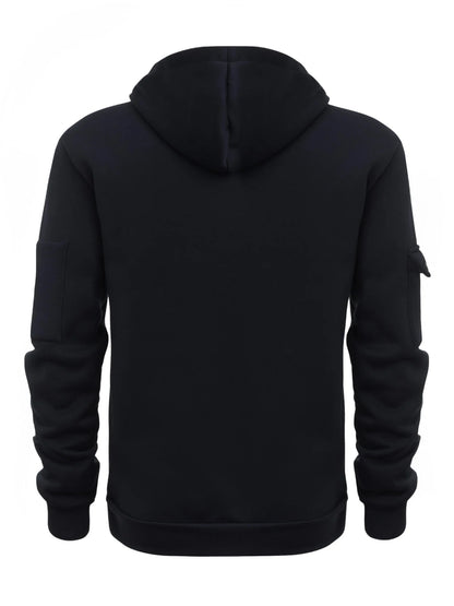 Sudadera con capucha de moda para otoño e invierno, abrigo holgado para hombre 2024, Envío 0.00 $.