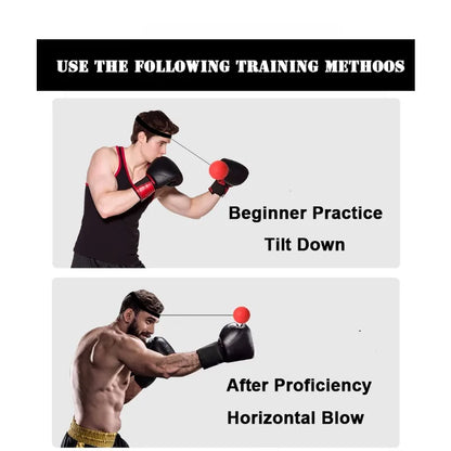 Pelota de Boxeo Montada en la Cabeza | Entrenamiento de Velocidad y Reflejos | Equipo de Boxeo para Ejercicio en Casa | Envío Gratis en **FLIPISHOP.COM**