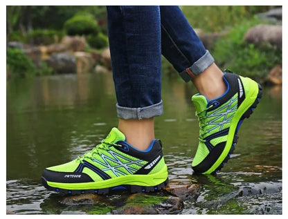 Zapatos de pesca y caza impermeables para exteriores, calzado deportivo para montar en montaña y todoterreno, calzado de senderismo para hombre, calzado de viaje transpirable de malla, Envío 0.00 $.