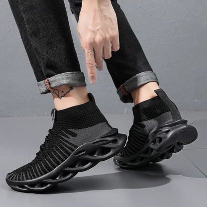 Zapatillas de running transpirables para hombre, zapatos casuales de plataforma de moda de alta calidad para hombre, Envío 0.00 $.