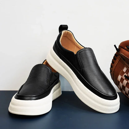 Zapatos de cuero genuino para hombres, mocasines de diseñador hechos a mano de lujo, mocasines negros informales de negocios, mocasines cómodos para conducir, Envío 0.00 $.