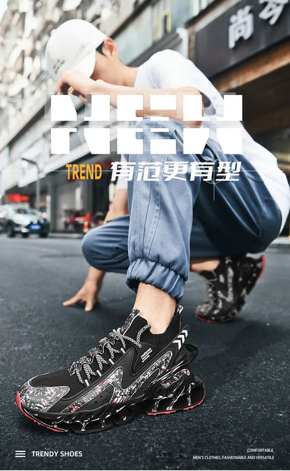 Zapatos de hombre Moda-2024-Zapatillas de deporte casuales para hombre Zapatos de hombre Tenis Zapatos de lujo Zapatillas de deporte de carrera transpirables Zapatos de correr de moda para mujer, Envío 0.00 $.