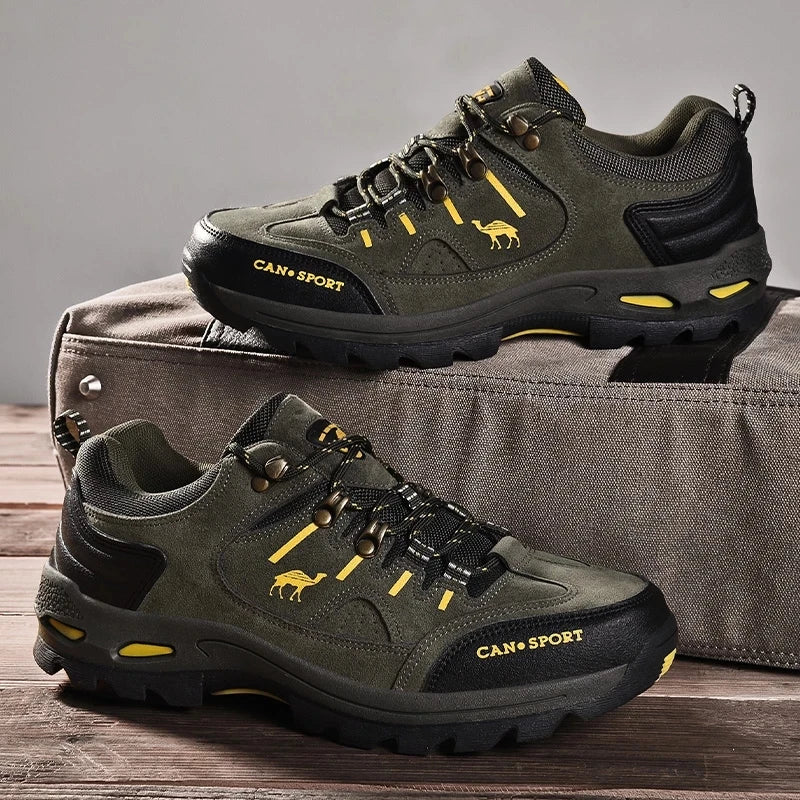 Zapatos de senderismo de alta calidad para hombre, impermeables, de marca para otoño e invierno, para deportes al aire libre, botas de montaña, zapatos de escalada atléticos, Envío 0.00 $.