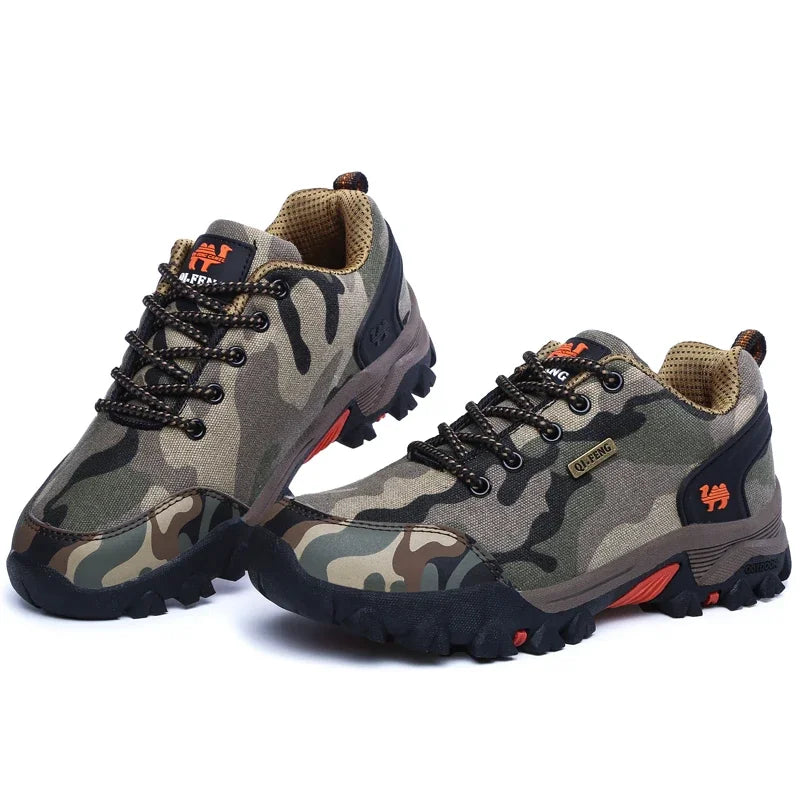 Zapatos Casual para Hombre QIFENG 2025| Zapatillas de Verano Impermeables de Camuflaje para Exteriores | Envíos Gratis En **FLIPISHOP.COM**