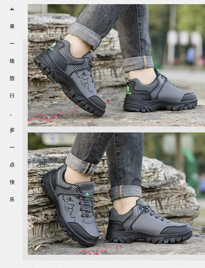 Zapatillas de deporte de cuero para hombre, zapatos casuales de tendencia, zapatillas de deporte italianas transpirables para el tiempo libre, calzado antideslizante para hombre, zapatos vulcanizados