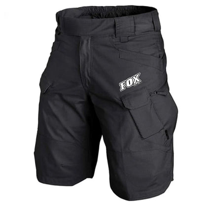 Pantalones cortos tácticos impermeables para hombre, pantalones cortos cargo para exteriores, ligeros, de secado rápido, transpirables, para senderismo, pesca, pantalones cortos cargo de gran tamaño 6XL