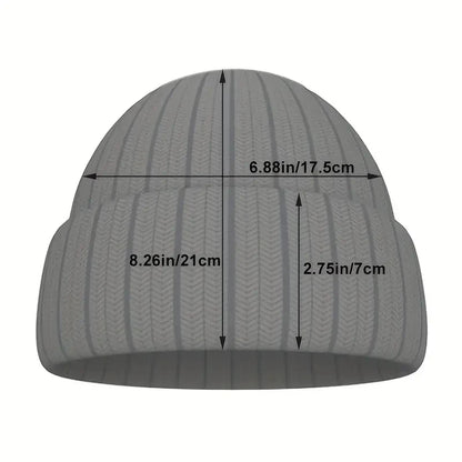 Gorro de Punto Cálido Unisex para Otoño e Invierno | Gorro Versátil para Exteriores | Envío Gratis en **FLIPISHOP.COM**