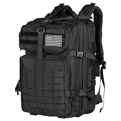 Mochilas tácticas para hombre de 45 l, bolsas de viaje Hking, supervivencia, exteriores, paquete de asalto 3P, EDC, paquete Molle para senderismo, bolsa de caza