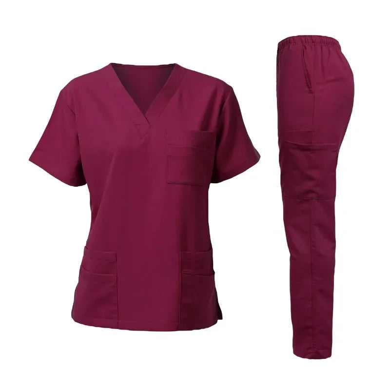 Conjunto de Uniformes de Salón de Belleza | Ropa Médica y Traje Médico | Blusas de Enfermera | Envío Gratis en **FLIPISHOP.COM**