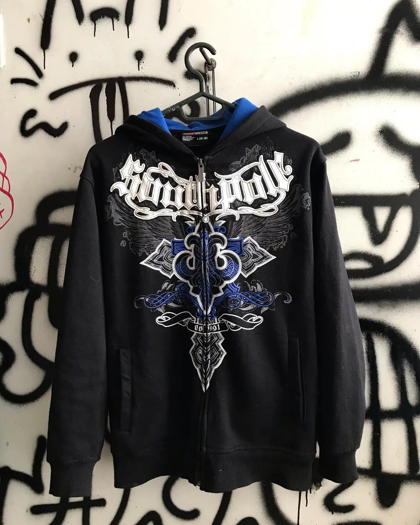 Sudadera con Capucha y Cremallera Estilo Callejero Y2K 2025 | Envío Gratis en FLIPISHOP.COM | Moda Americana Hip Hop Harajuku con Vellón | Sudadera Holgada Unisex Punk"