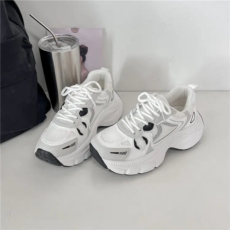 Zapatos Casual de Moda Otoño 2024 para Mujer | Zapatillas con Cordones para Exterior | Comodidad y Estilo Versátil en Cada Paso | Envío Gratis en **FLIPISHOP.COM**