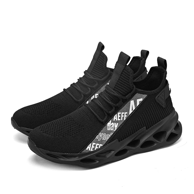 Zapatillas de running para hombre, zapatillas negras, zapatillas para caminar de alta calidad, Envío 0.00 $.