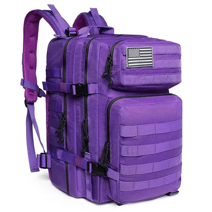 Mochila táctica Molle impermeable de 50 l para senderismo, trekking, supervivencia, caza, viajes al aire libre, camping, para hombre o mujer, Envío 0.00 $.