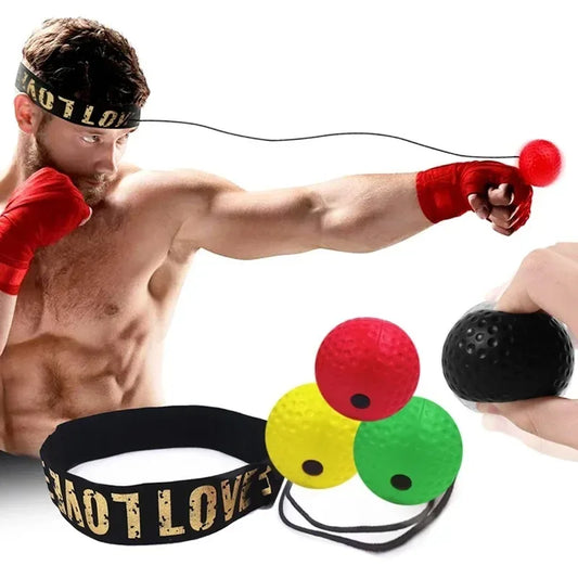 Pelota de Boxeo Montada en la Cabeza | Entrenamiento de Velocidad y Reflejos | Equipo de Boxeo para Ejercicio en Casa | Envío Gratis en **FLIPISHOP.COM**