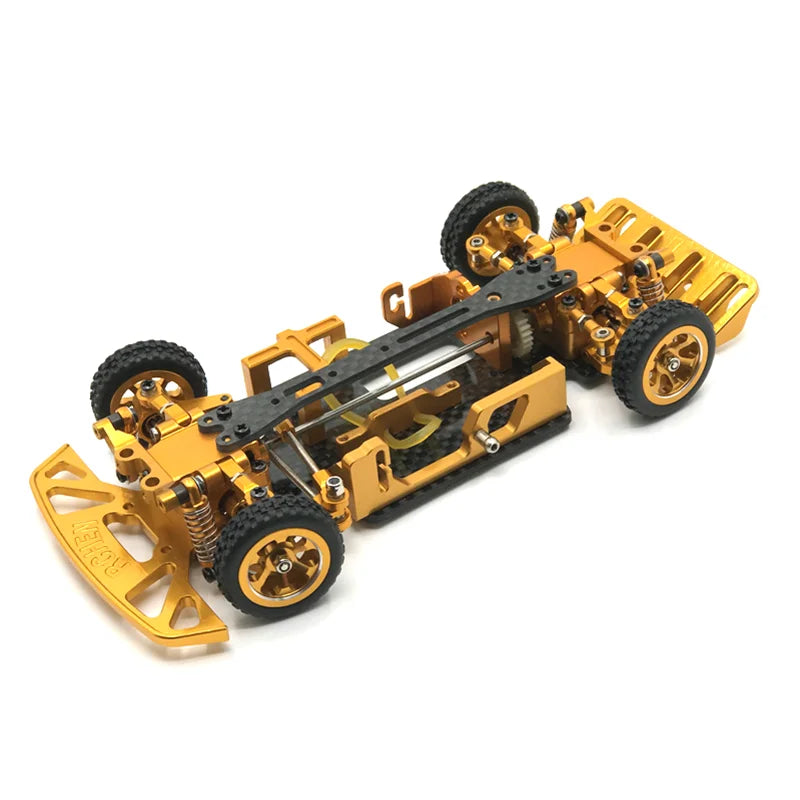 Coche-Soporte de amortiguador de copa de dirección de brazo oscilante de actualización de metal para WLtoys 1/28 284131 K969 K979 K989 K999 RC Piezas de coche