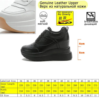 Zapatillas de Cuña con Plataforma de 10 cm Fajín | Cuero Genuino y Moda Versátil 2024 | Envío Gratis en **FLIPISHOP.COM**