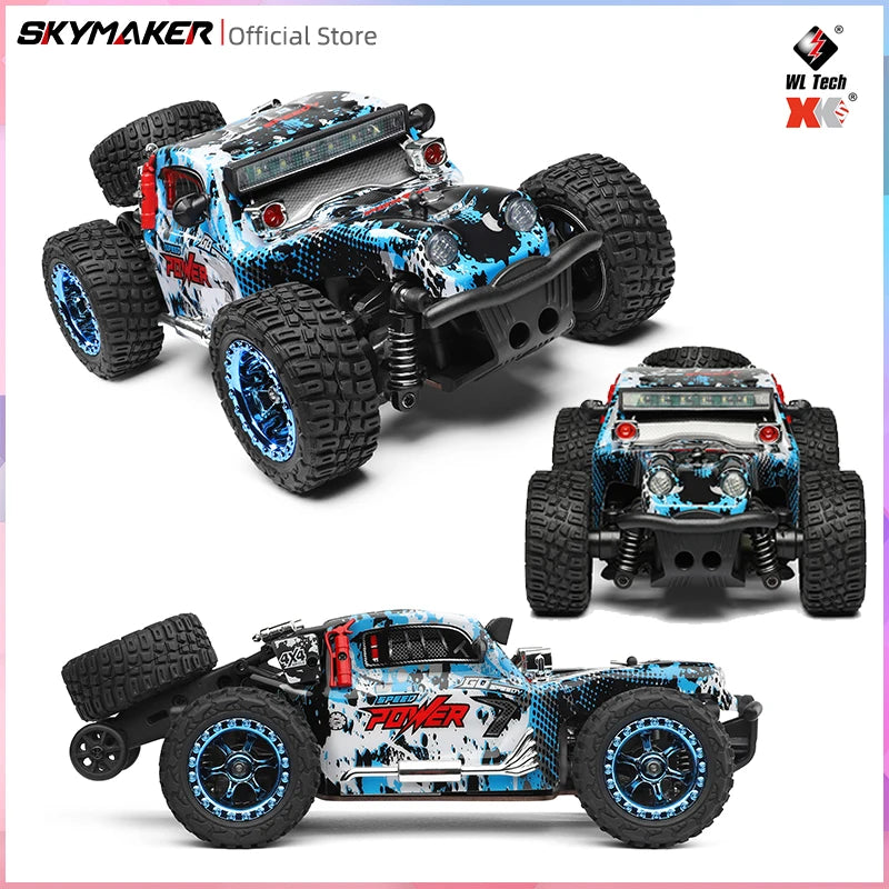 Coches Drifting PRO, WLtoys 1/28 rc coche 284010 284161 4WD Drive Off-Road 2.4G 30KM/H Coche de aleación de alta velocidad 1:28 Rally Racing Car Juguetes para niños Regalo, Envío 0.00 $.