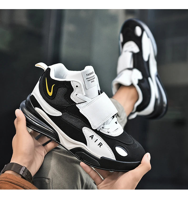 Botas de Baloncesto Panda Blanco y Negro XIAO XIANGYING para Hombre | Alta Calidad con Absorción de Impactos y Antideslizantes | Envío Gratis en **FLIPISHOP.COM**