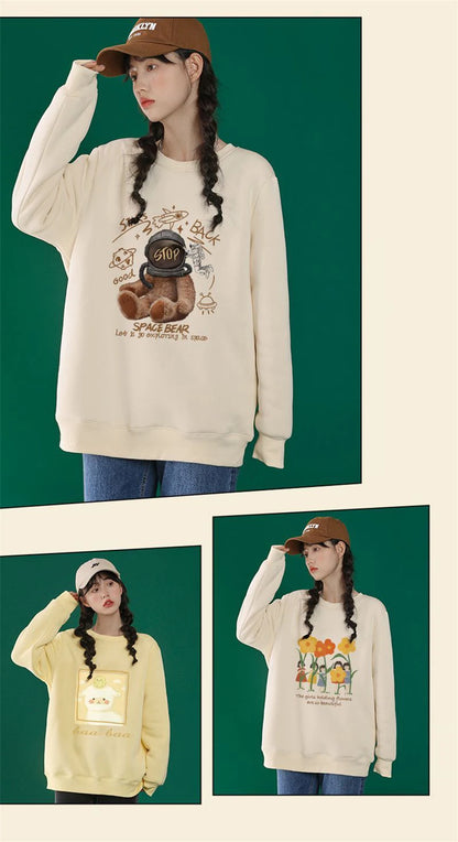 Sudaderas Térmicas de Algodón y Poliéster para Mujer | Perfectas para el Otoño e Invierno | Sin Gastos de Envío en **FLIPISHOP.COM**