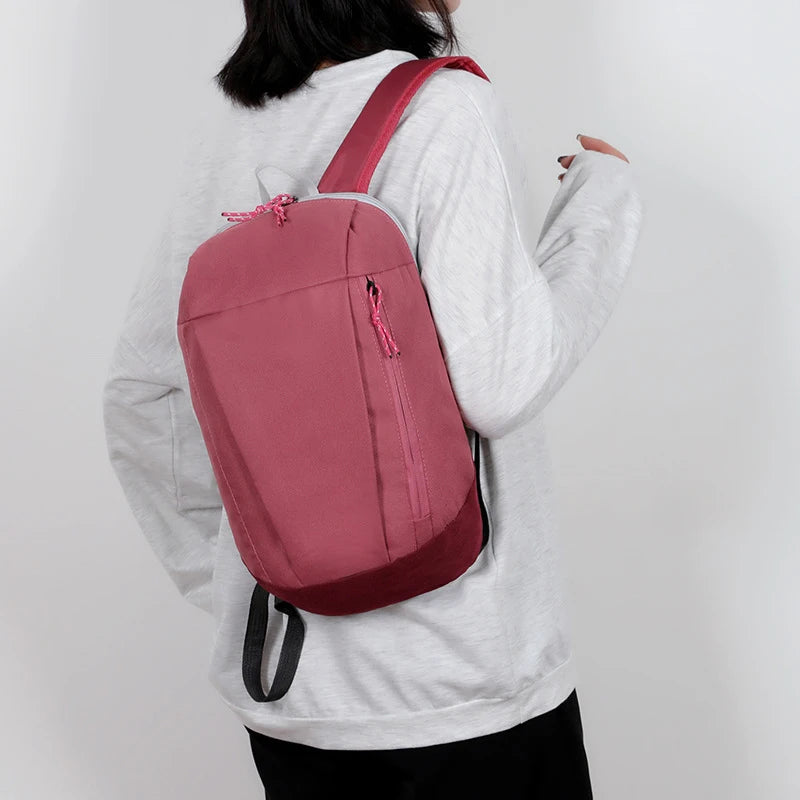 Mochila de viaje deportiva para mujer, mochila de viaje ultraligera y sencilla para todo tipo de ocasiones, mochila pequeña deportiva para hombre, nueva.