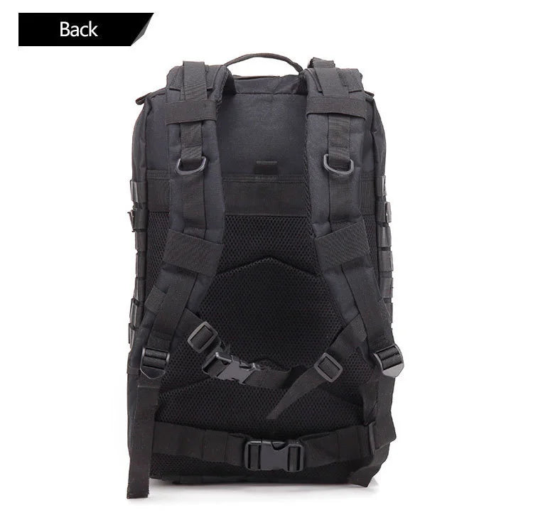 Mochilas tácticas para hombre QT&QY de 50 l, bolsas de viaje de supervivencia, mochila de asalto 3P para exteriores, mochila EDC Molle para senderismo, bolsa de caza.