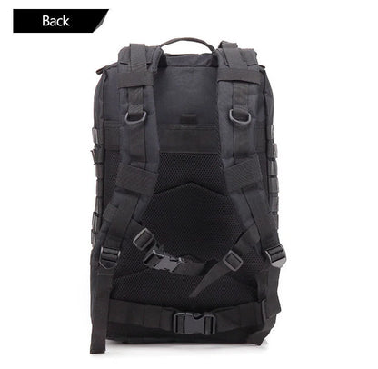 Mochilas tácticas para hombre QT&QY de 50 l, bolsas de viaje de supervivencia, mochila de asalto 3P para exteriores, mochila EDC Molle para senderismo, bolsa de caza.