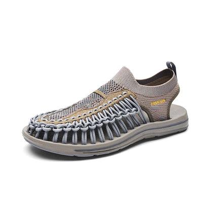 Sandalias Hombre Zapatos de Verano Sandalia Niño Sandalia Hombre Sandas Al Aire Libre Transpirable Comodidad Slip On Plus Talla Grande 45 46 Sandalias Hombre, Envío 0.00 $.