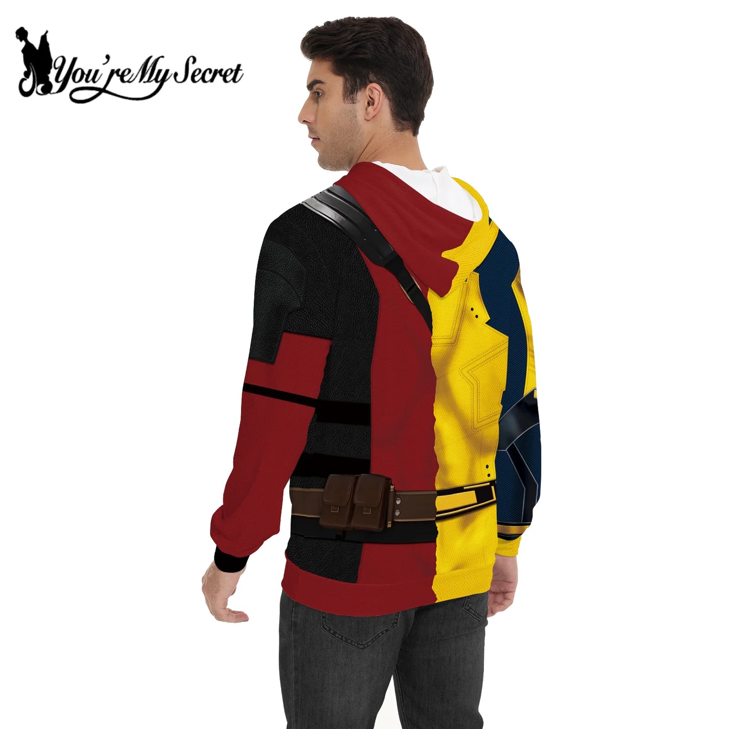 Sudadera con Capucha de Deadpool para Cosplay | Disfraz de Wolverine y James Howlett | Envío Gratis en **FLIPISHOP.COM**