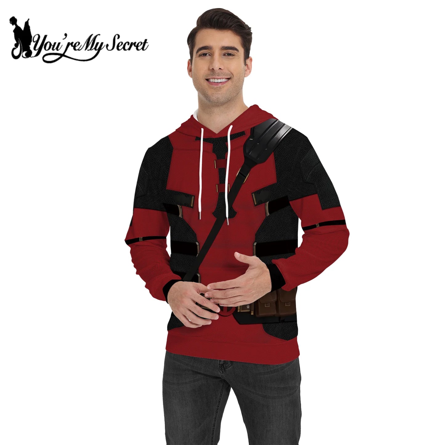 Sudadera con Capucha de Deadpool para Cosplay | Disfraz de Wolverine y James Howlett | Envío Gratis en **FLIPISHOP.COM**